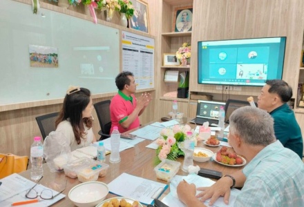 สมาคมผู้ปกครองและครูฯ จัดประชุมคณะกรรมการตรวจการจ้างการก่อสร ...