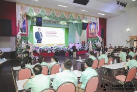 ภาพบรรยากาศโครงการ START UP &quot;สานฝัน ปั้น PORT&quot; สำหรับนักเรีย ... Image 5