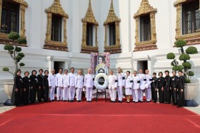 "แสดงความอาลัย" สมาคมฯ เข้าร่วมพิธีบำเพ็ญกุศลถวายพระบรมศพ พารามิเตอร์รูปภาพ 2